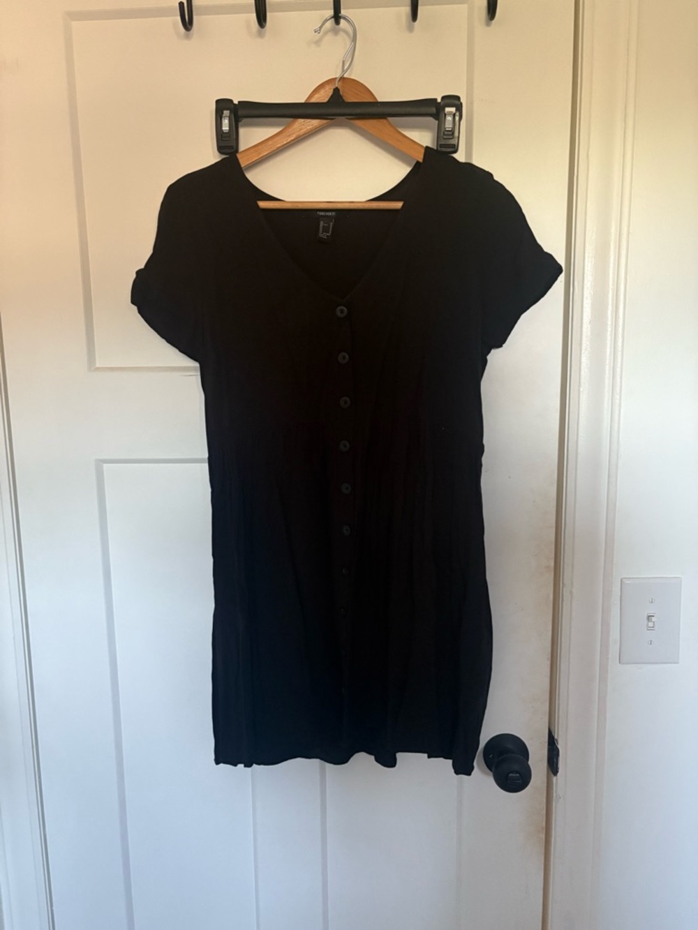 Women’s  baby doll black dress